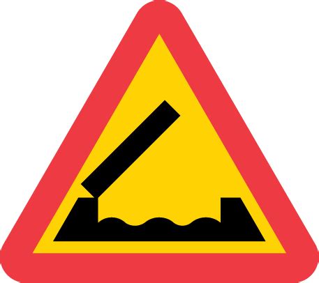 varning för bro