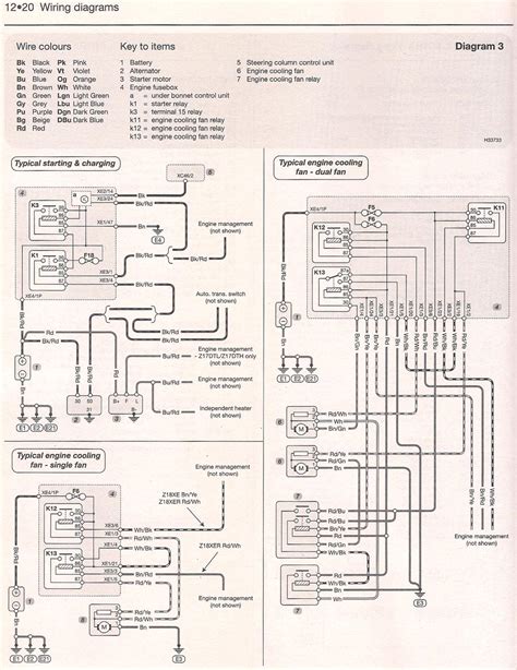 vauxhall ac wiring diagrams 