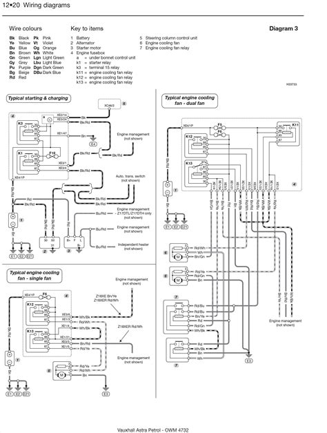 vauxhall nova ignition wiring diagram 