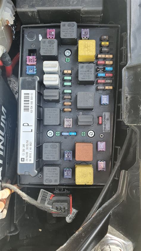 vauxhall zafira a fuse box diagram 