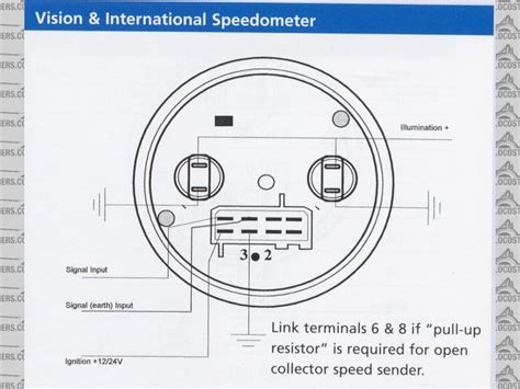 vdo electronic speedometer wiring diagram 