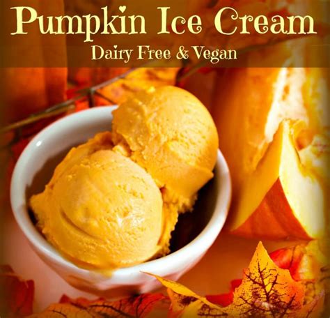 vegan pumpkin ice cream