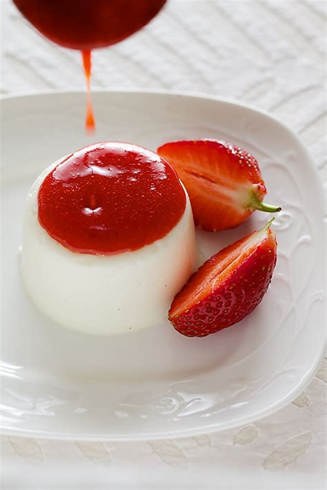 vegetarisk panna cotta