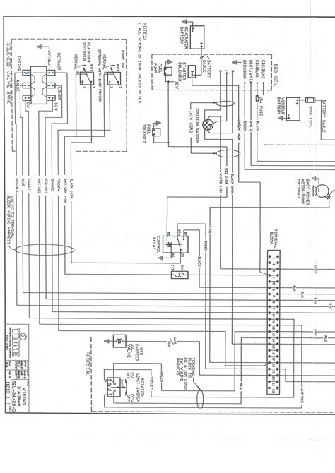 versalift bucket truck wiring diagram 