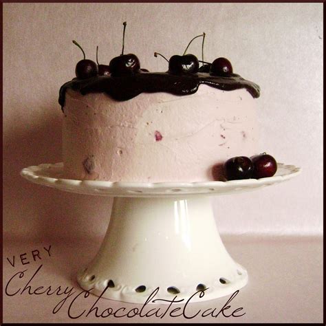 very cherry chocolate cake