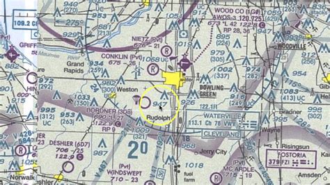 Vfr Corridor On Sectional Chart