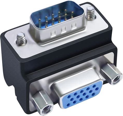 vga right angle adapter, Vga adapter angle right computer svga cables accessories catalog