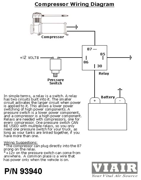 viair relay wiring diagram 