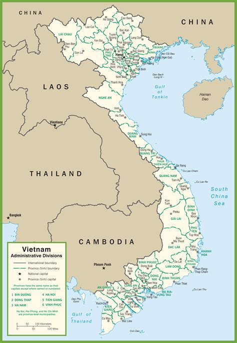 vietnam karta