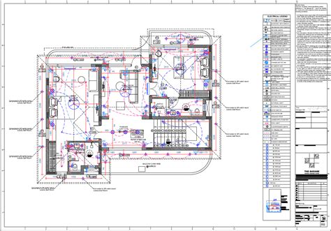 villa electrical plan 