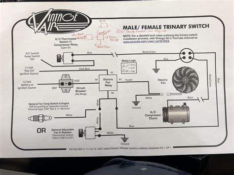 vintage air wiring diagram 