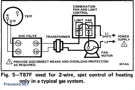 vintage gas furnace wiring 