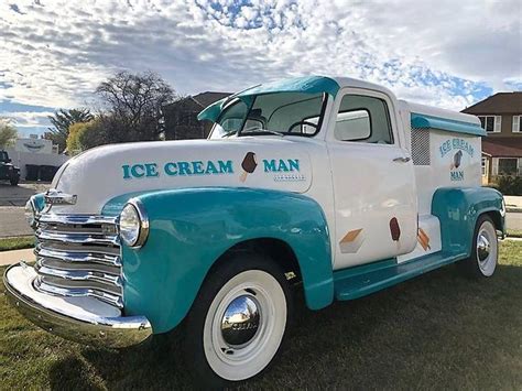 vintage ice cream truck for sale