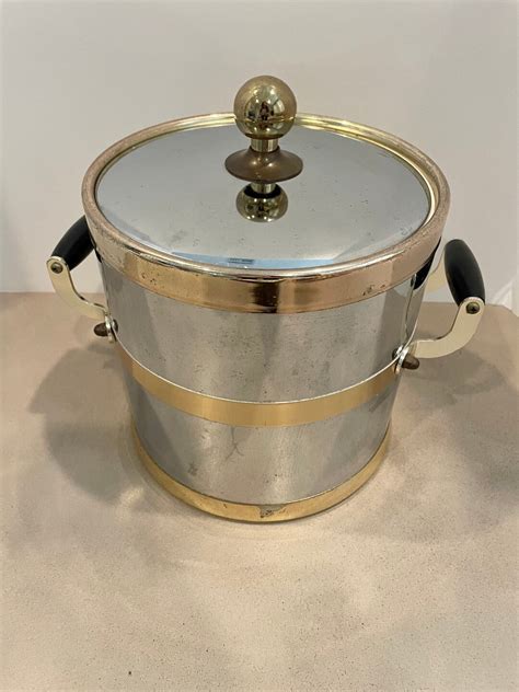 vintage kraftware ice bucket