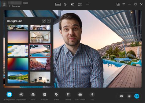virtual background for windows camera app, How to record video with virtual background for free