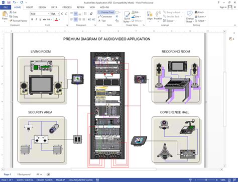 visio wiring diagram stencil 