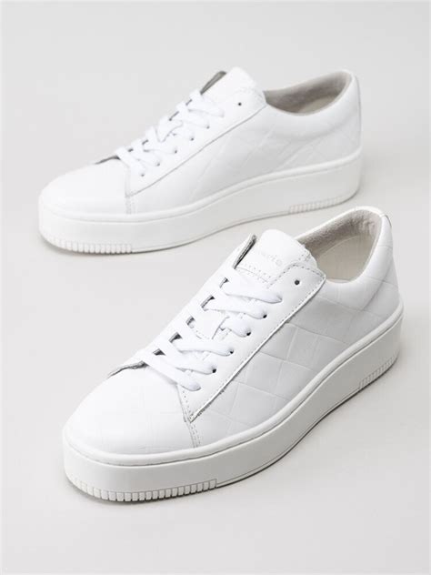 vita sneakers skinn
