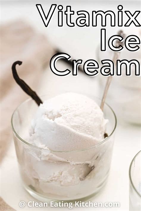 vitamix ice cream recipe