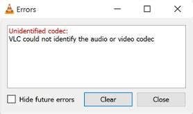 vlc codec not supported, Vlc ko choi dc file midi lỗi codec not supported