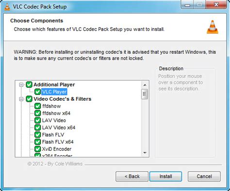 vlc codec pack windows 10, Guide on mp4 codec for windows 10/7 and mac