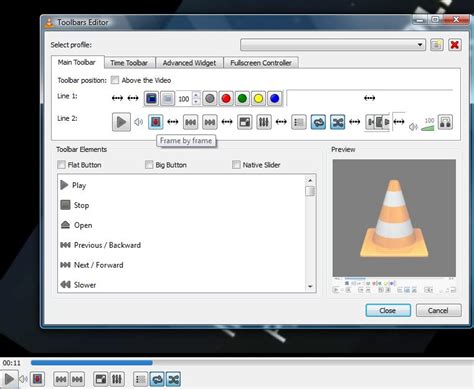 vlc frame by frame playback, How to go frame by frame in vlc media player? solved