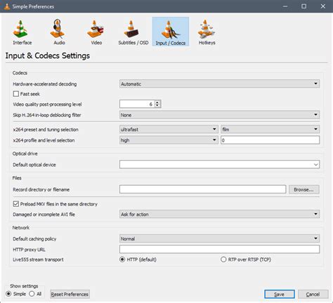 vlc hardware accelerated decoding trouble, Fix vlc stuttering or lagging