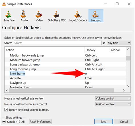 vlc next frame key, Vlc playback shortcuts mpc use. How to use playback shortcuts in vlc, mpc