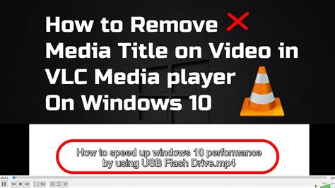vlc remove video title from screen, Vlc dont show title? new