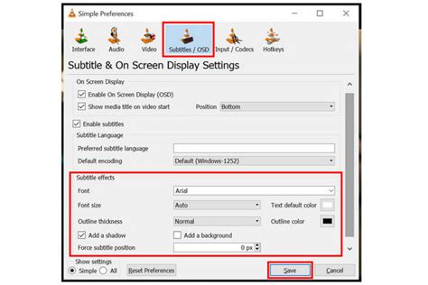 vlc subtitle settings not changing, 5 methods to fix vlc subtitles not showing/working