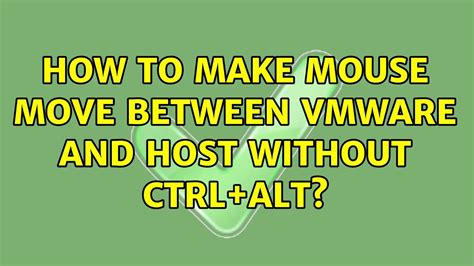 vmware cannot move mouse, Cannot release control of mouse in vmware fusion 7