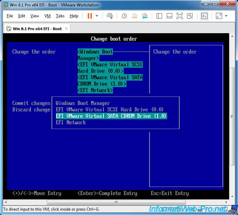 vmware change boot order, Change boot sequence in vmware
