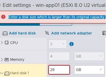vmware esxi reduce disk size, Vmware esxi 5 shell commands