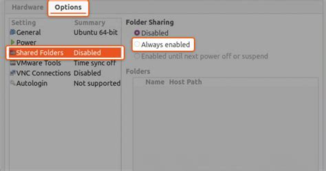 vmware mount shared folder linux, Big sur