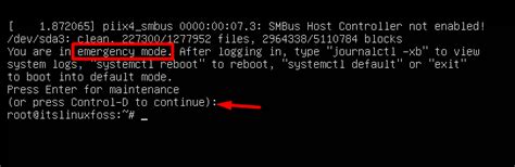 vmware ubuntu emergency mode, How to boot into rescue mode or emergency mode in ubuntu