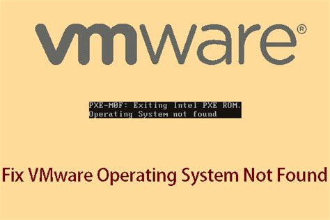 vmware vm error operating system not found, Fix vmware operating system not found boot error. Operating vmware