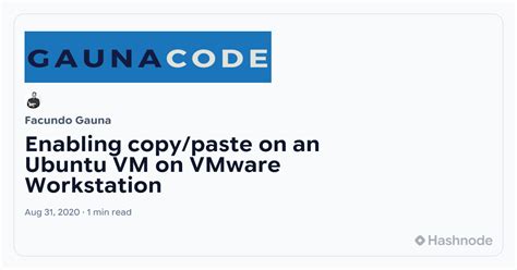 vmware workstation copy paste ubuntu, How to put ubuntu on a mac pro