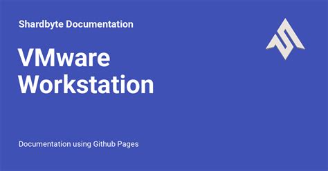 vmware workstation documentation, Vmware workstation virtualization software