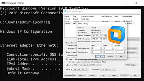 vmware workstation ip address configuration, Vmware on mac same ip