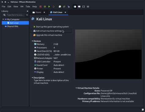 vmware workstation kali linux setup, How to install kali linux in vmware workstation / vmware player. Linux vmware workstation penetration benisnous golinuxcloud disk