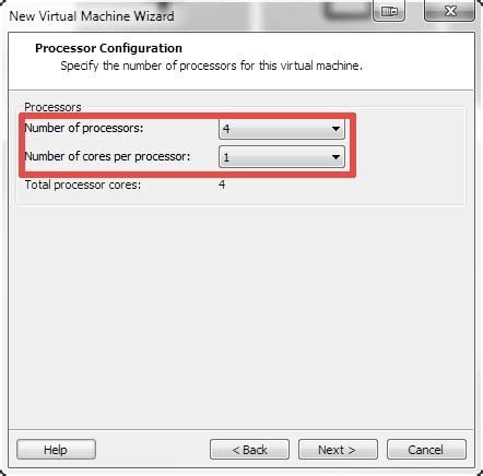 vmware workstation number of processors, Vmware workstation number of processors