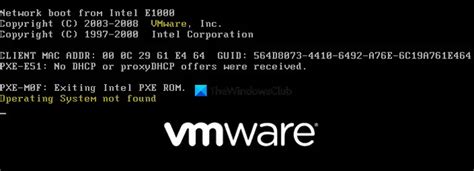 vmware workstation operating system not found, Operating vmware system found fix