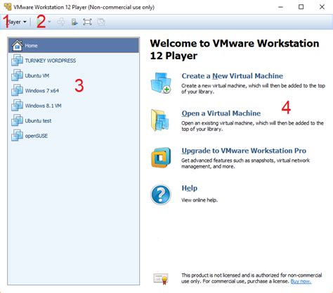 vmware workstation player full screen, Vmware workstation vs player