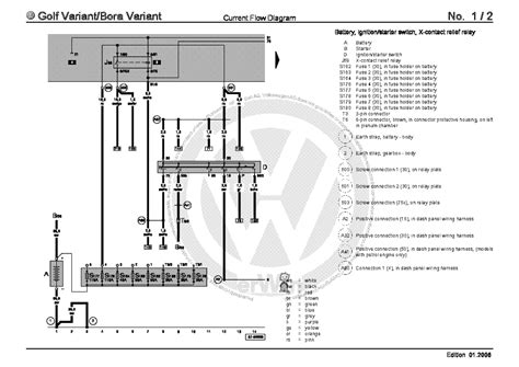 volkswagen bora wiring diagram 