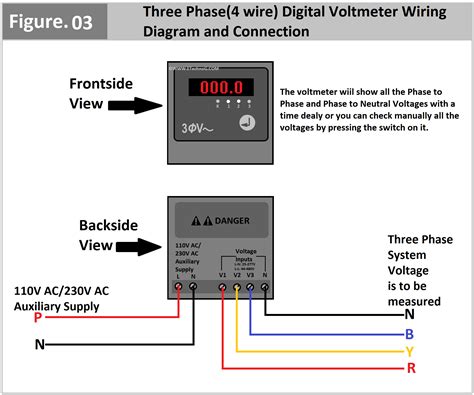voltmeter gauge wiring schematic 