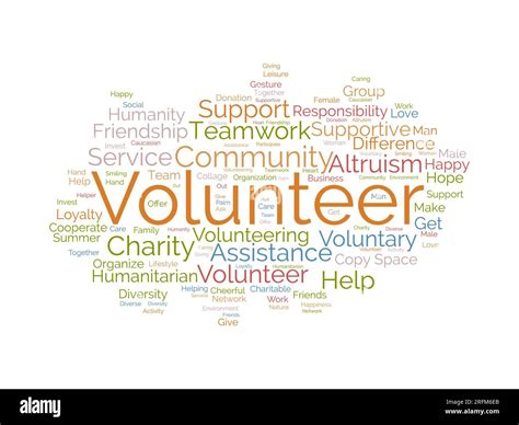 volunteer community background, 