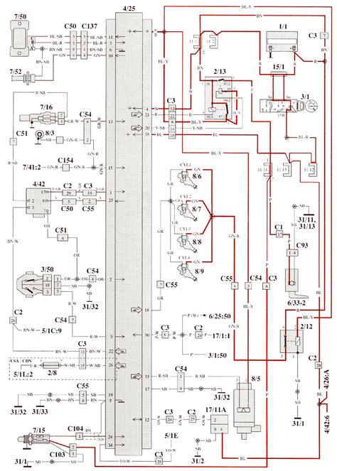 volvo 940 alternator wiring diagram 