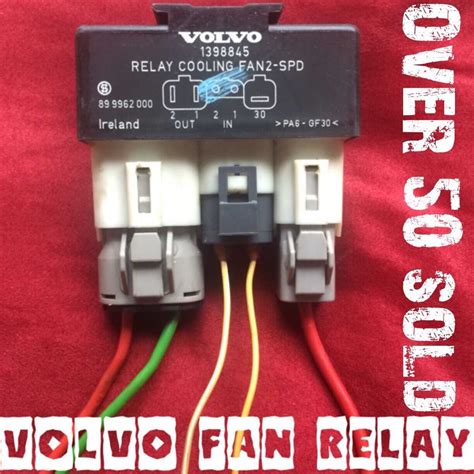 volvo fan relay wiring diagram 