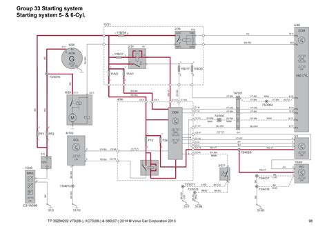 volvo s80 ignition wiring diagram 
