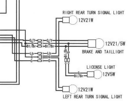 vtx 1300 brake light wiring diagram 