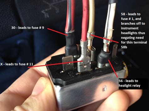 vw bug headlight wiring 